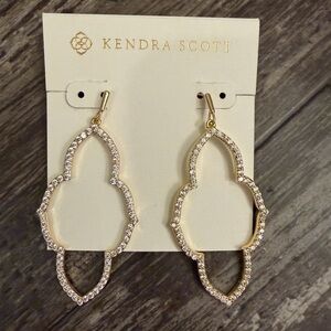 Inspired Gold and Silver Drop Earrings